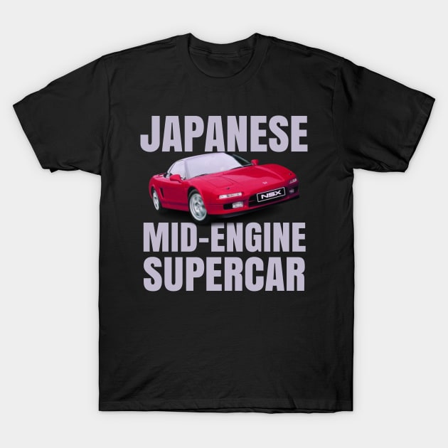 JDM Midengine Supercar T-Shirt by MOTOSHIFT